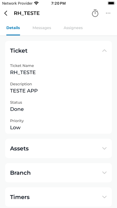 Cheto Service App Screenshot