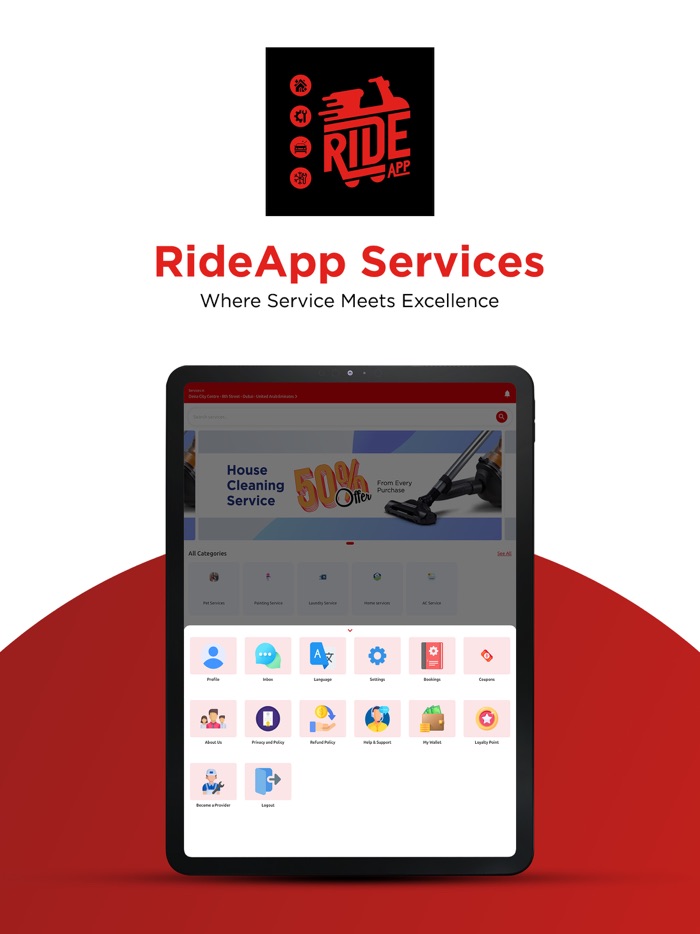 RideApp Services