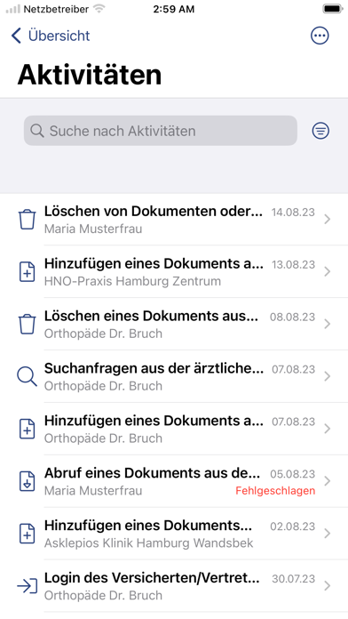 BKK Technoform ePA Screenshot