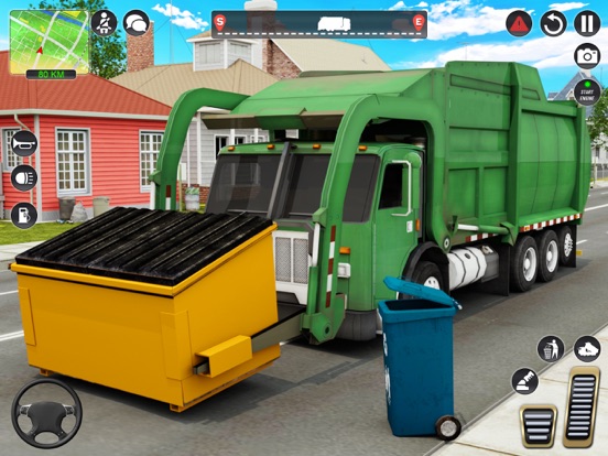 truck simulator vuilnis afval iPad app afbeelding 3