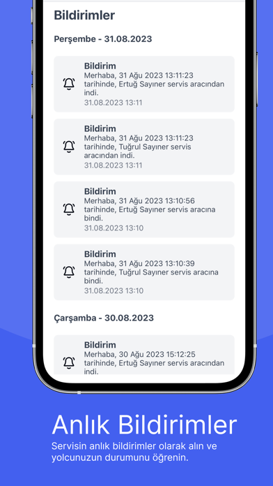 Servis Rotam Yolcu Screenshot