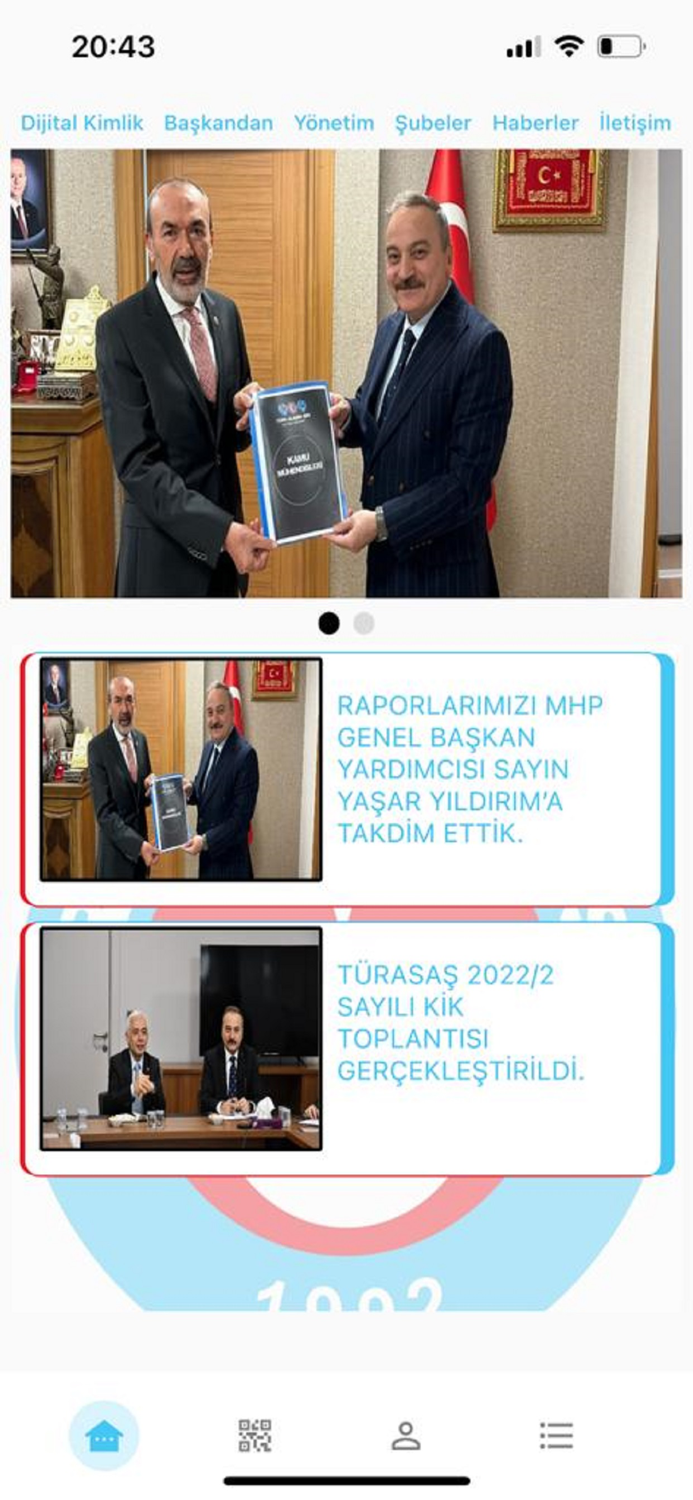 Türk Ulaşım Sen Dijital Kimlik