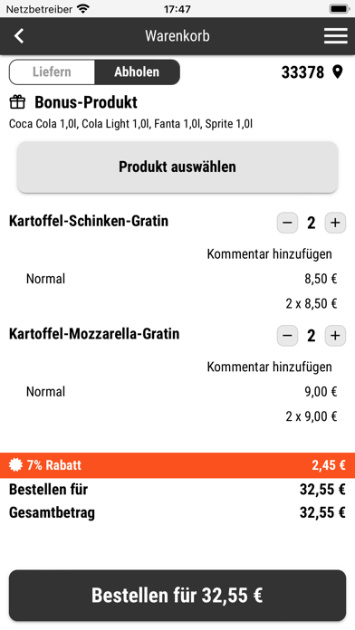 Pizza Boss Rheda-Wiedenbrück Screenshot