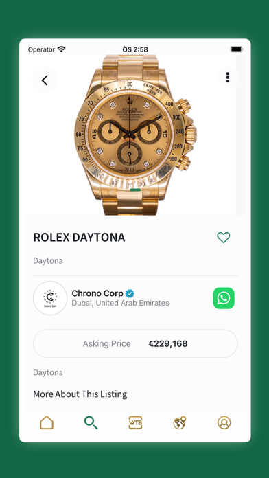 Winder: Luxury Watch Market Screenshot
