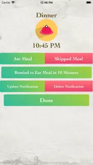 How to cancel & delete eatmeal notifier reminder 1