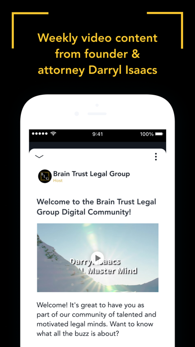 Brain Trust Legal Group Screenshot