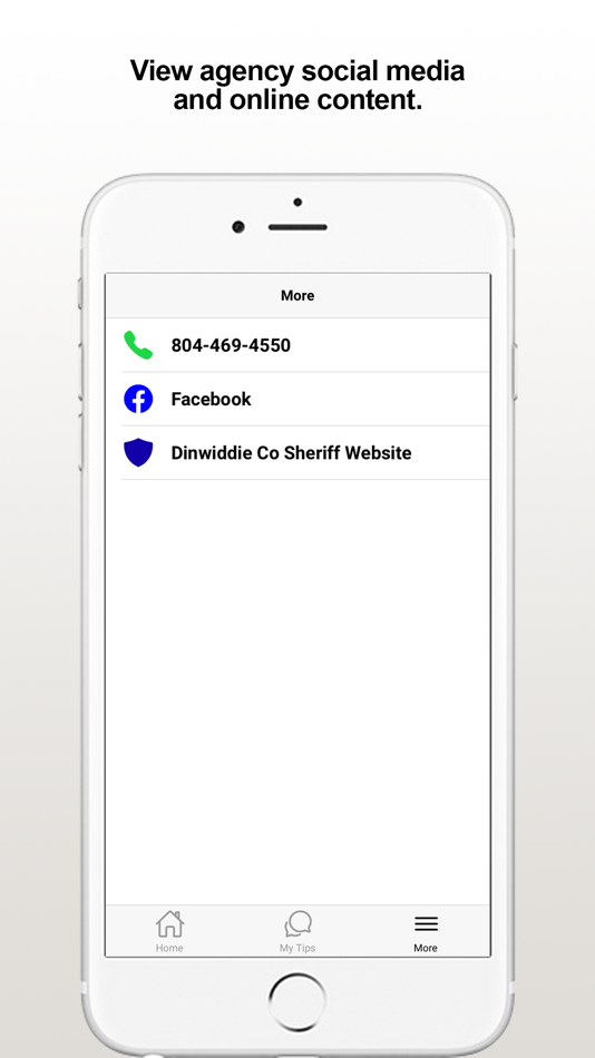 #3. DinwiddieCo Sheriff (iOS) Podle: Dinwiddie County Sheriff's Office