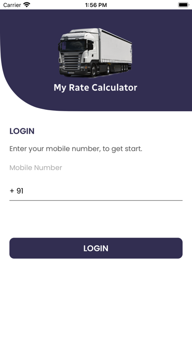 Federal Rate Calculator Screenshot