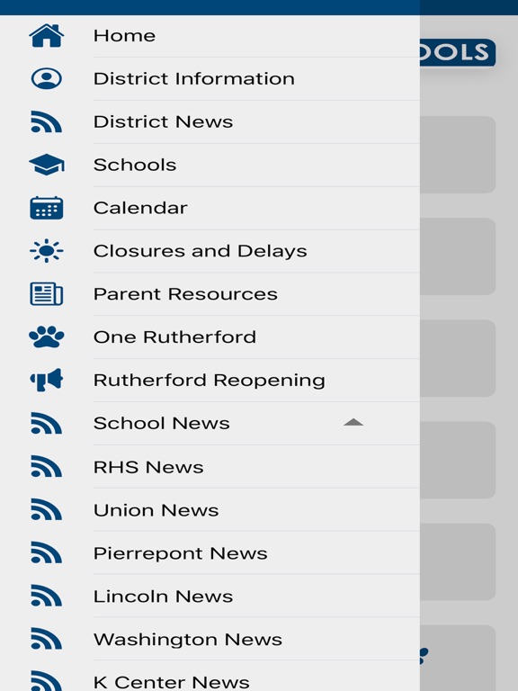Rutherford PS Mobile iPad screenshot 4 - Education app