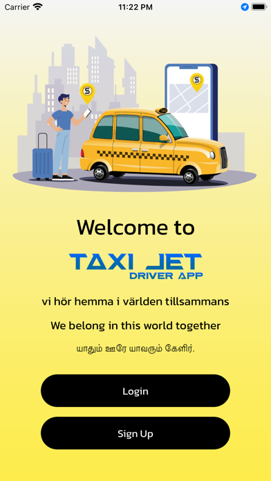 Taxijet driver Screenshot