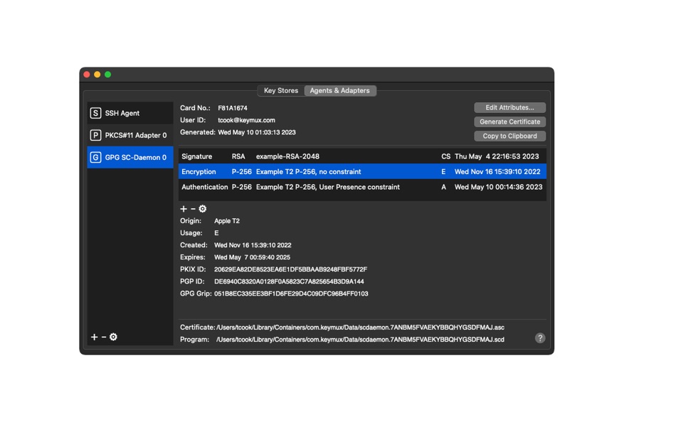 #5. KeyMux (macOS) 由: Hitzke Labs LLC