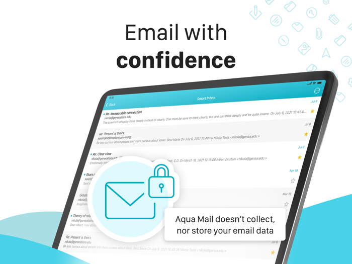 Email Aqua Mail Secure Client