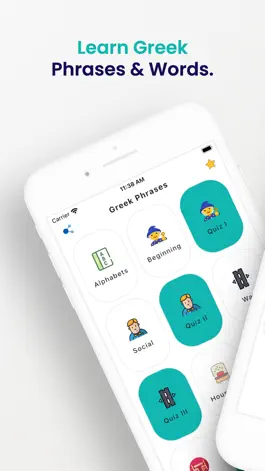 Game screenshot Learn Greek Words & Phrases mod apk