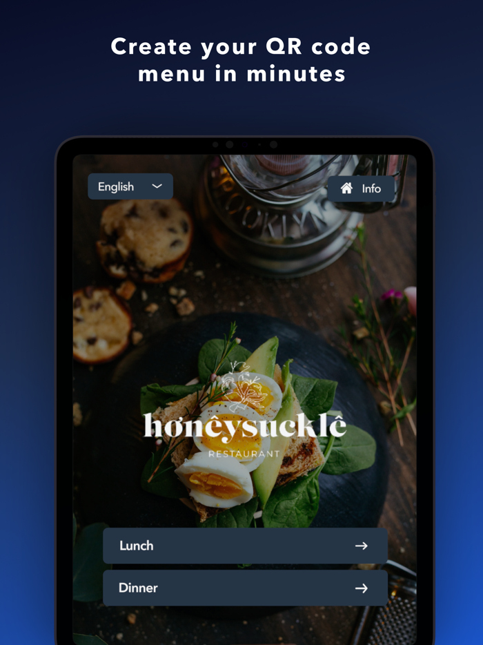 Convivio Digital Menu