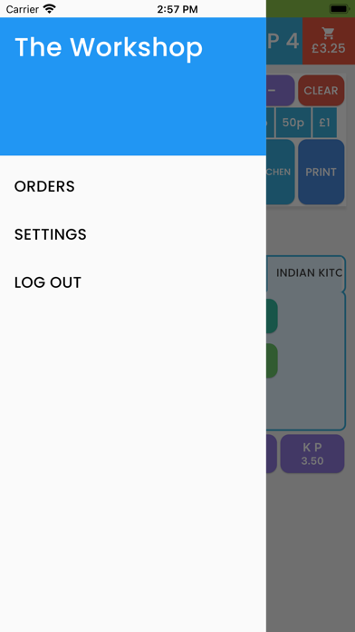 Tomafood POS Screenshot
