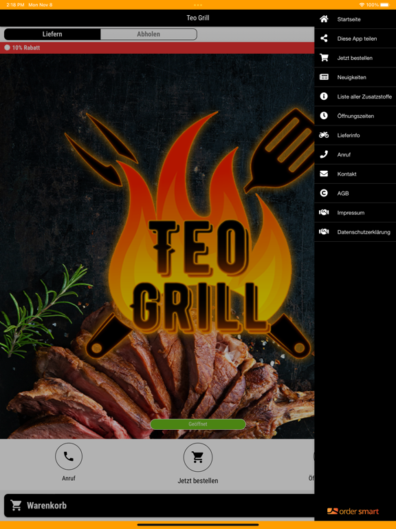 Teo Grill screenshot 3