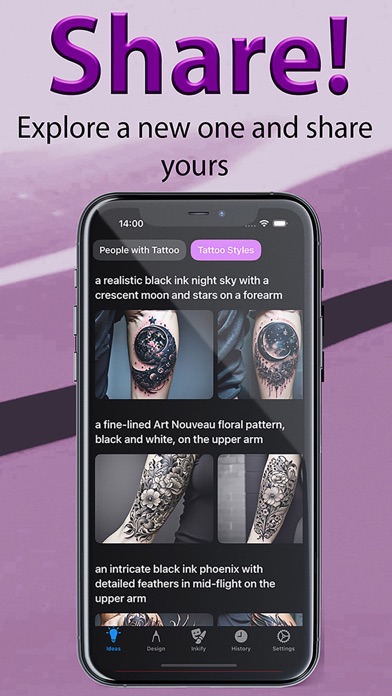 AI Tattoo: Design, Art, Studio Screenshot