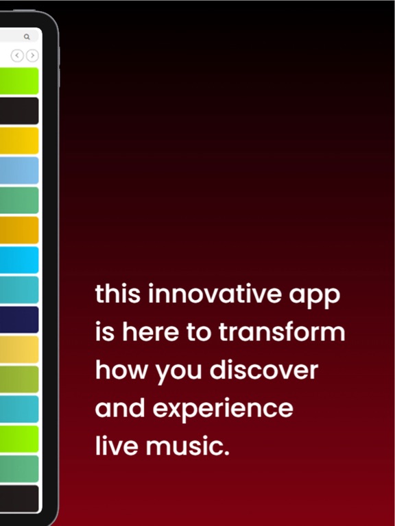 Static Live iPad screenshot 4 - Music app