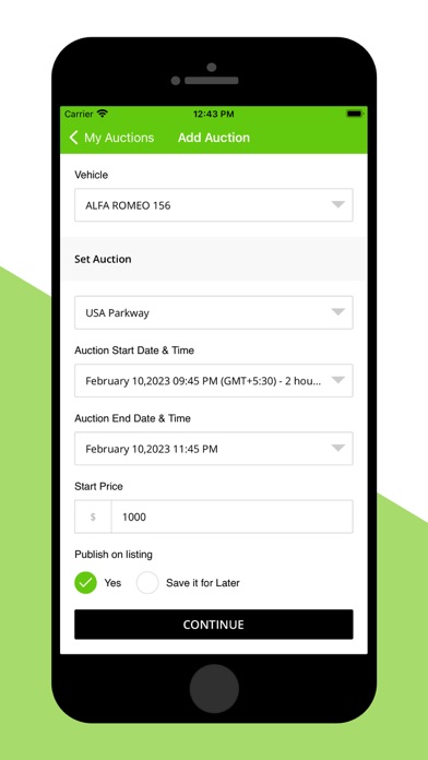 Autoauctioned Dealer Screenshot
