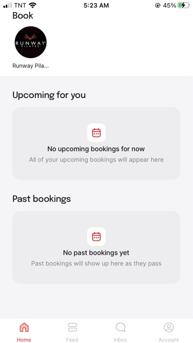 Runway Pilates App Screenshot