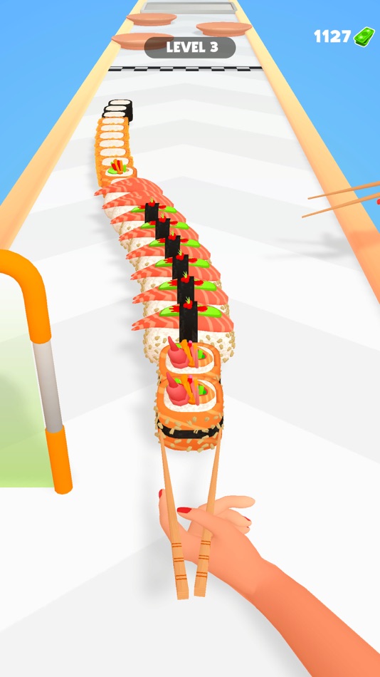 #4. Sushi Stacker 3D (iOS) Podle: Hikmet Duran