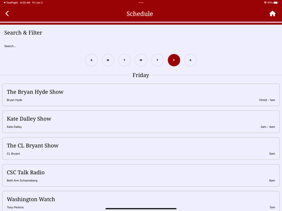 Loving Liberty iPad screenshot 4 - News app