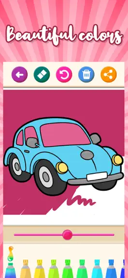Game screenshot Cars – Coloring Book apk