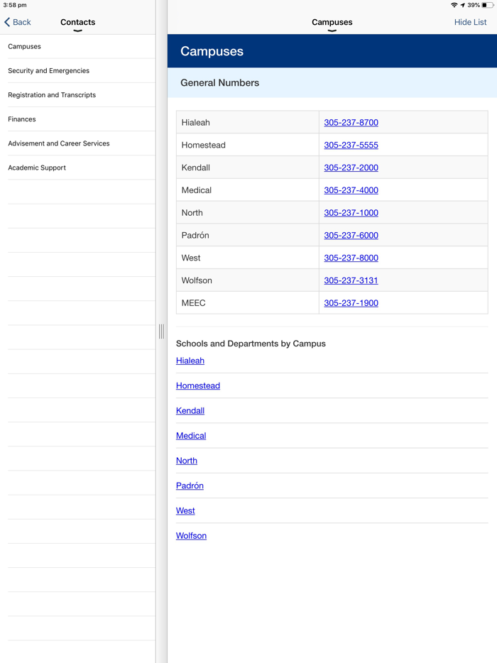Miami Dade College - My MDC