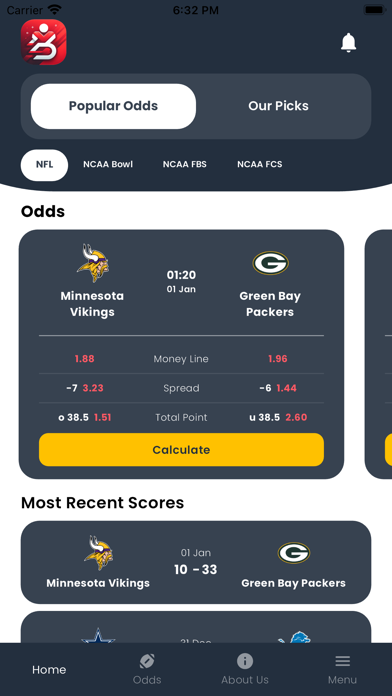 BetKick - Pro Odds by Bovada Screenshot