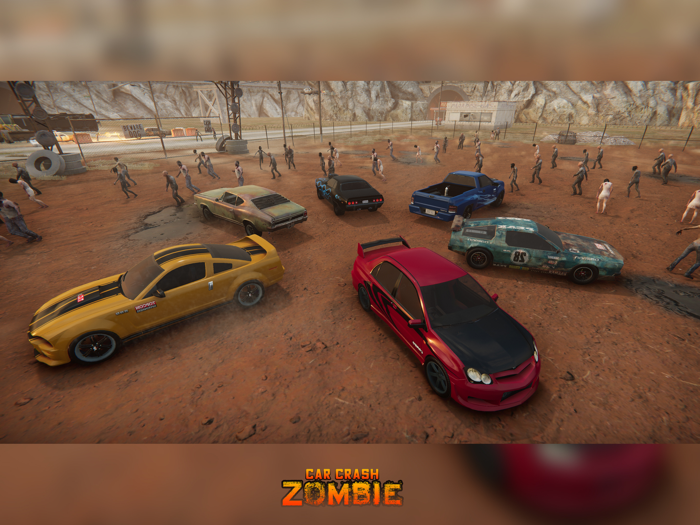 Zombie Car Crash Drift Zone