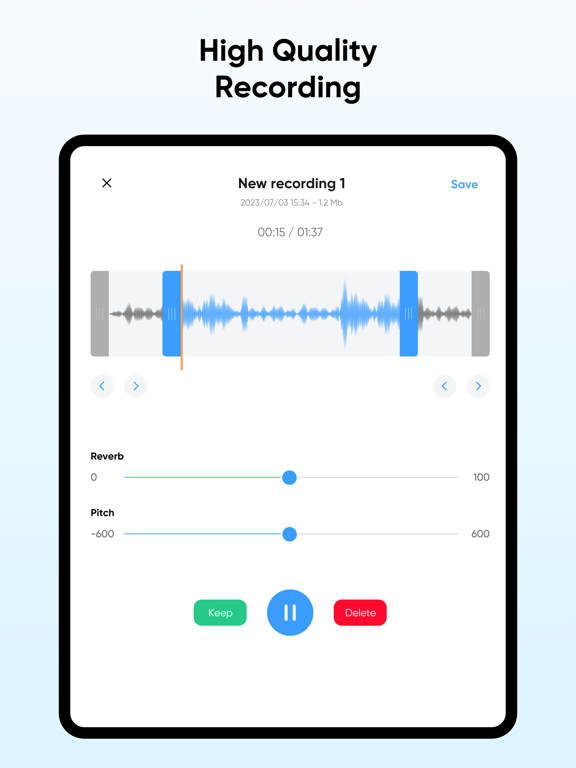 Audacity: Audio Voice Recorderのおすすめ画像3
