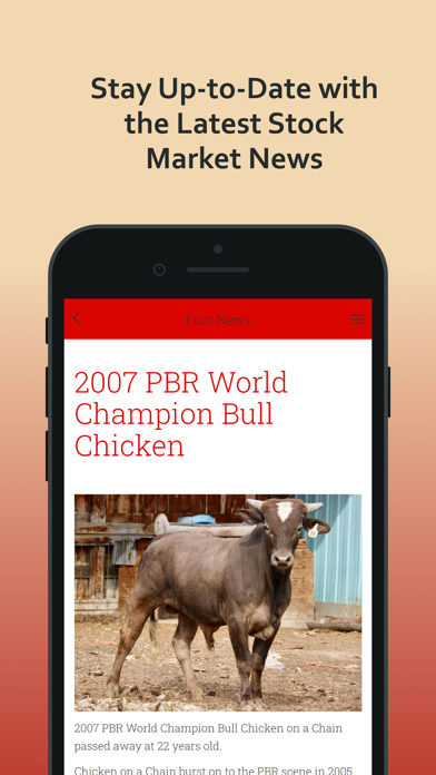 Bucking Stock News Screenshot