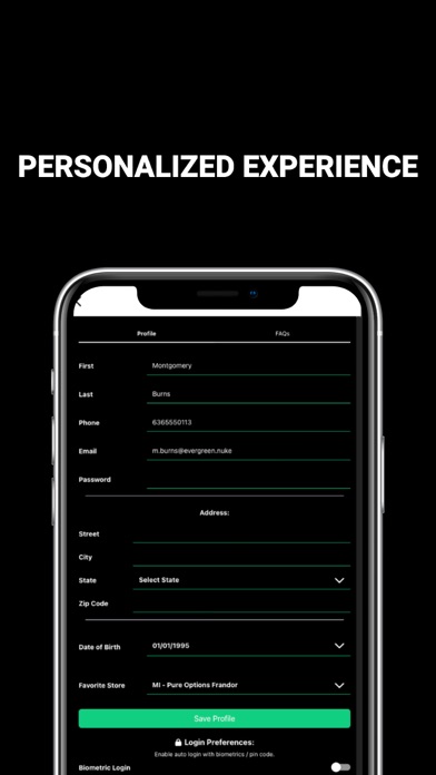 App screenshot