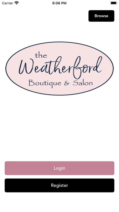 the Weatherford Boutique Screenshot
