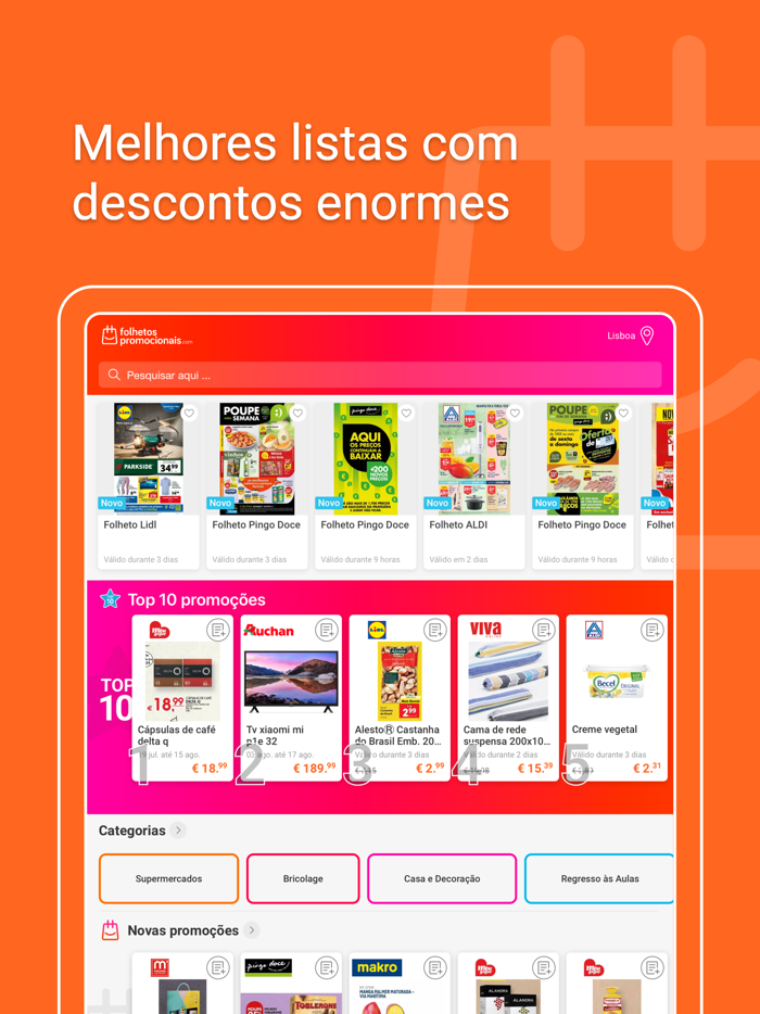 Folhetos Promocionais Portugal