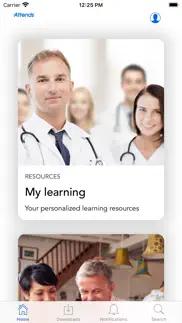 attends e-learning iphone screenshot 2