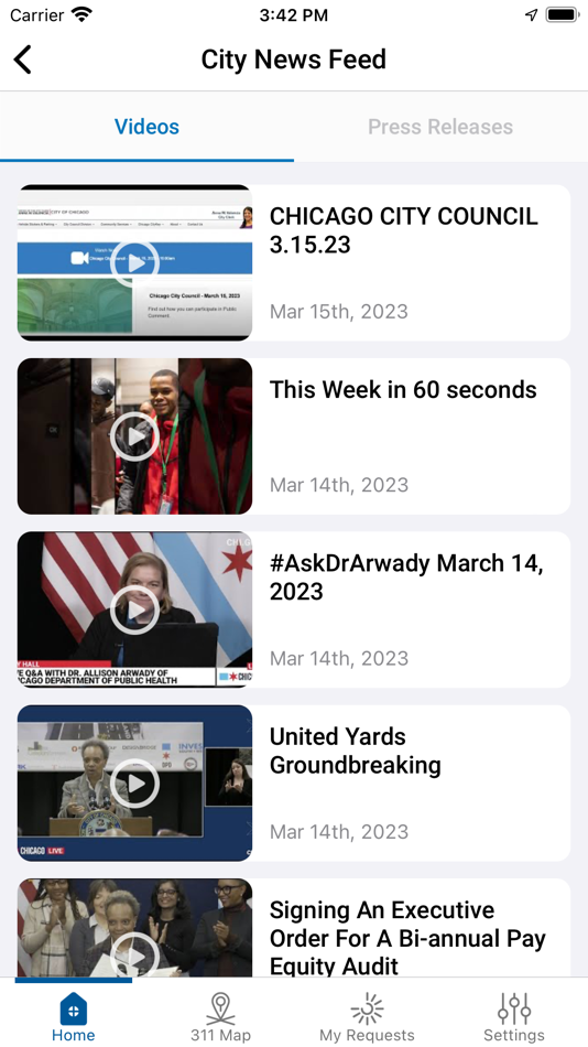 #7. CHI311 (iOS) 来自: City of Chicago