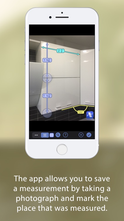 Flying Ruler: 3D Tape Measure screenshot-8