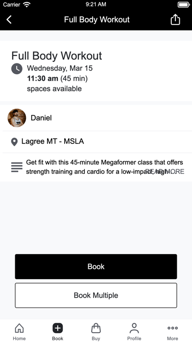 Lagree MT Fitness Screenshot