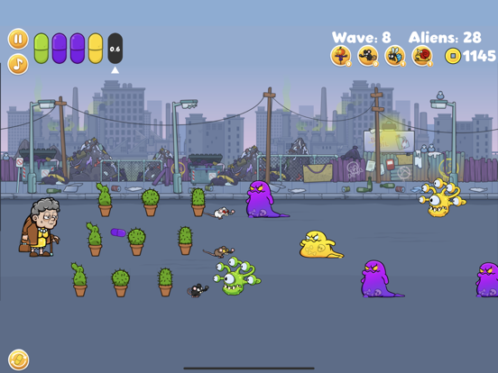 Granny Pills: Defend Cactuses iPad app afbeelding 4