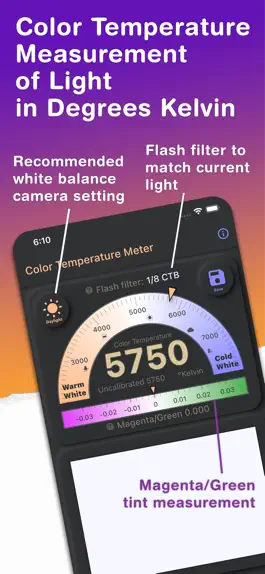 Game screenshot White Balance Kelvin Meter mod apk