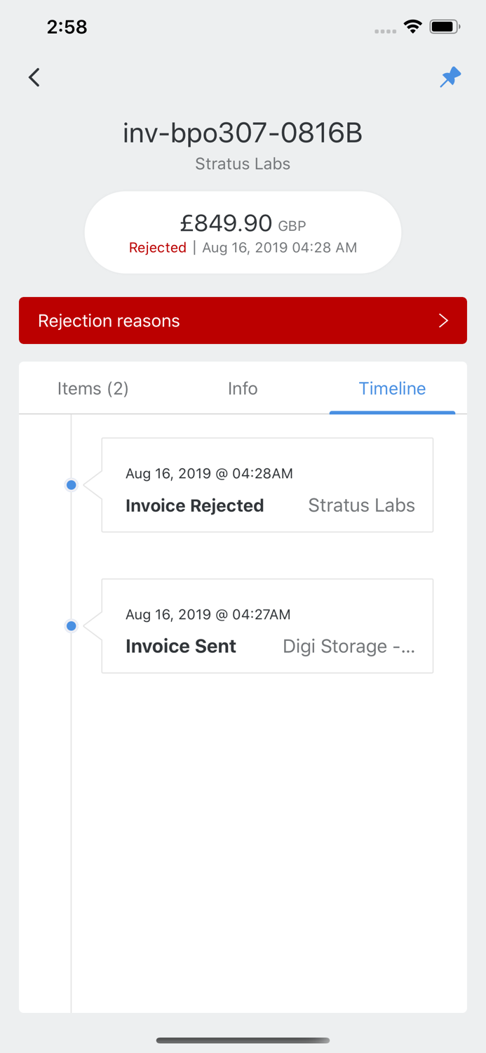 SAP Business Network Supplier