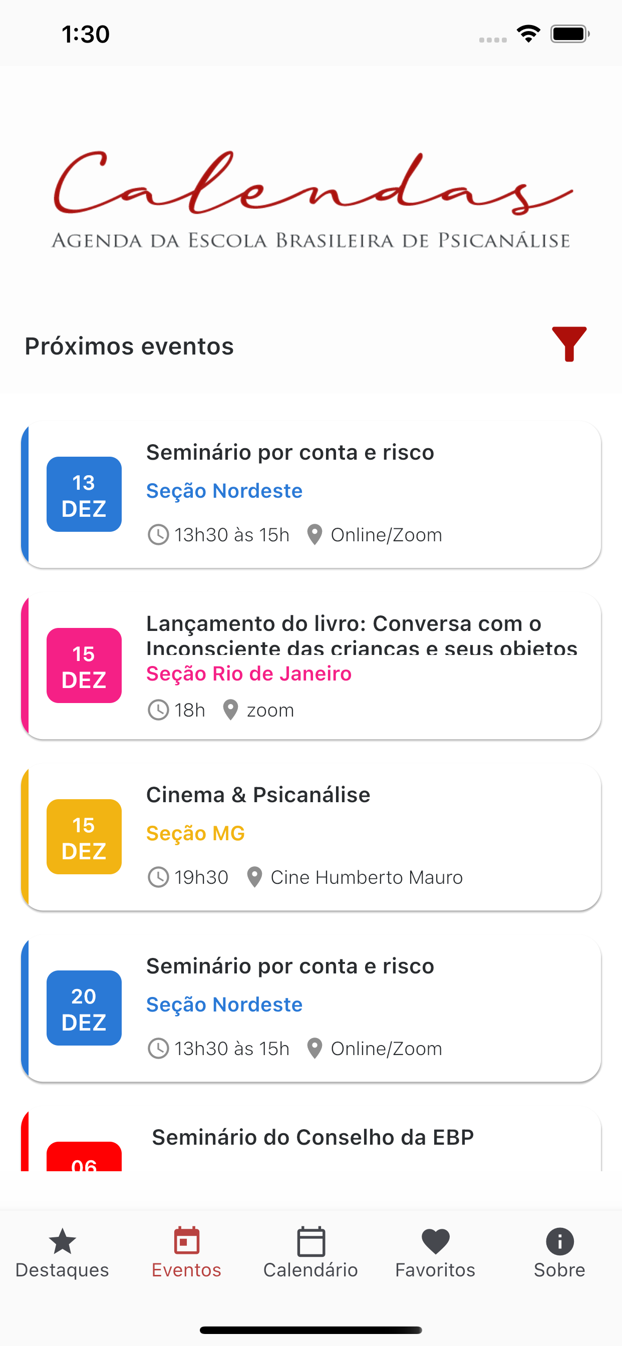 Calendas EBP