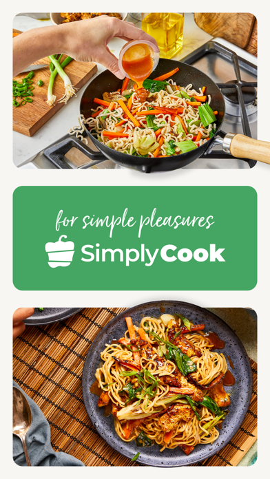 SimplyCook Recipe Inspiration Screenshot