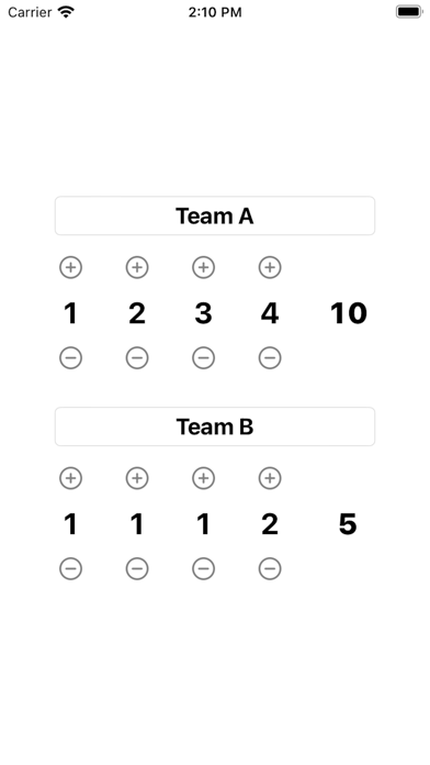 4 quarters score ! Screenshot