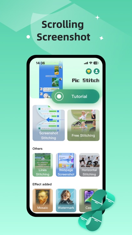 Pic Stitch：Auto Screenshot screenshot-0