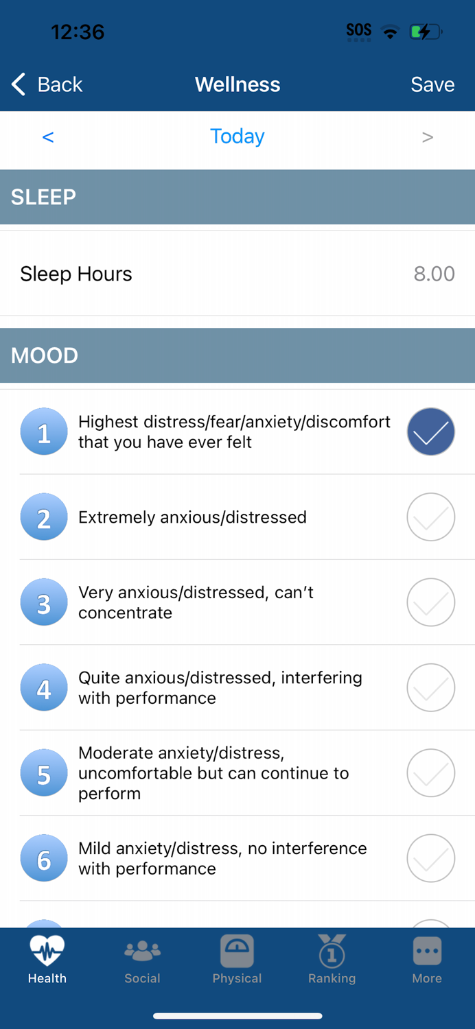 MOCHA Health Tool for research