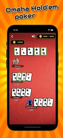 Game screenshot POKER Omaha Hold'em online hack