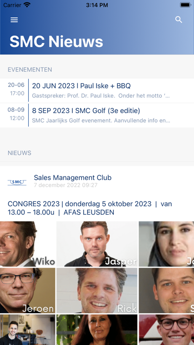 Sales Management Club Screenshot