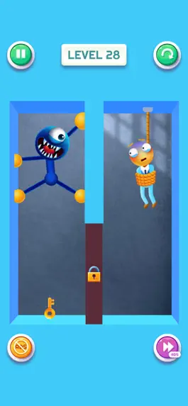 Game screenshot Blue Monster: Stretch Game apk